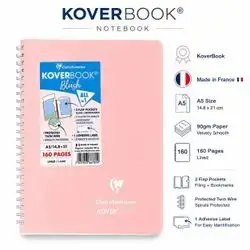 Notebook,french , A5 Size,160pages.