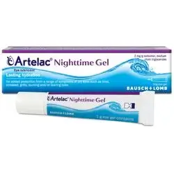 Artelac nighttime gel eye lubricant