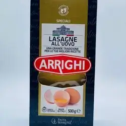 Arrighi Italian Lasagna with Eggs 500g