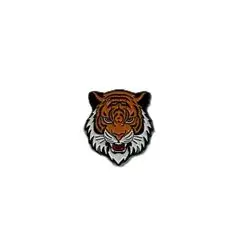 Tiger Face Metal Sticker