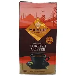 Marouf Turkish Coffee Original Dark With Cardamom 250 Gm