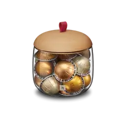 Nespresso Mia Wood Lid