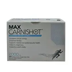 MAX CARNISHOT L-CARNITINE ORAL SHOTS *10 VIALS