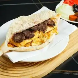 Bastirma And Eggs Sandwich