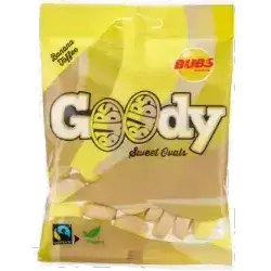 BUBS Goody Sweet Ovals Banana Toffee 90g – Classic Banana & Caramel