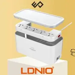LDNIO SC5309 MANAGEMENT POWER STRIP BOX 5 Socket Port + 3 USB Port (Smart IC inside) 2m Power Cord UK