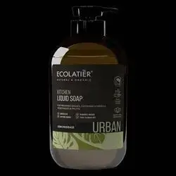 ECOLATIER _KITCHEN LIQUID SOAP URBAN (LEMONGRASS) 600ML