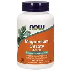 MAGNESIUM CITRATE 200mg 100 TABS