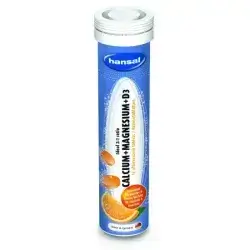 Hansal Calcium + Magnesium + D3 Effervescent Tablets
