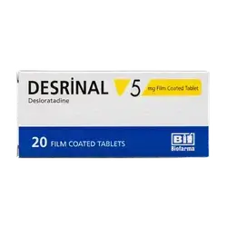Desrinal (Desloratadine 5mg) 20 Film Coated Tablet _ Biofarma