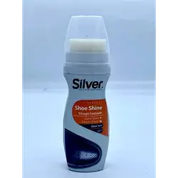 Silver Shoe Shine Liquid – Black