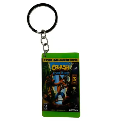 Crash Bandicoot N. Sane Trilogy Mini CD Keychain – Xbox Edition