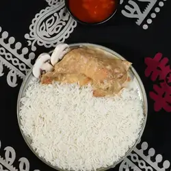 دجاج بالمشروم