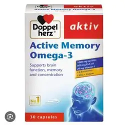 active memory omega-3 30 capsules