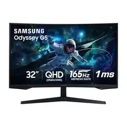 Samsung Odyssey G5 32" Gaming Monitor | QHD 165Hz – LS32CG552EMXUE