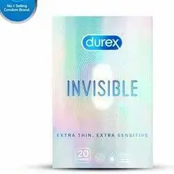 durex invisible 20 extra lubricated condoms