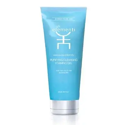 GLI ELEMENTI Purifying Cleansing Foaming Gel 200 ml//جل رغوي منظف ومنقي