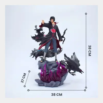 Uchiha Itachi Akatsuki collectible figure from the Naruto anime series