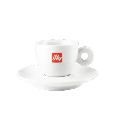 illy Espresso Cup – White – 1 Pc