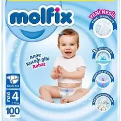 Molfix 4 Maxi 100 Pieces Pants