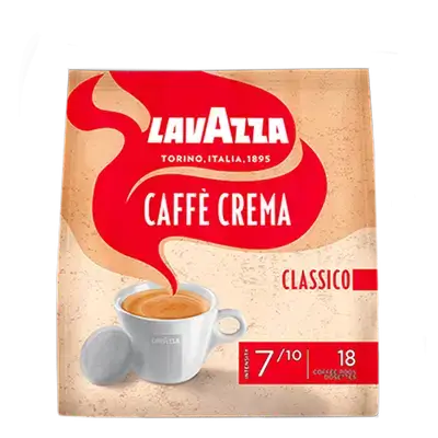 Lavazza Caffè Crema Classico Coffee Pods – 18 Pods (Intensity 7)