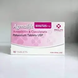 agmalife -amoxicillin,clavulanic acid- 625mg