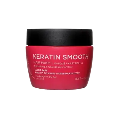 Keratin Smooth Hair Mask for Damaged & Dry Hair 500ml _ LUSETA