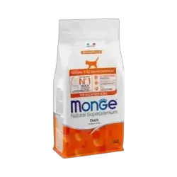 MONGE Kitten Food With Duck Flavour 1.5kg