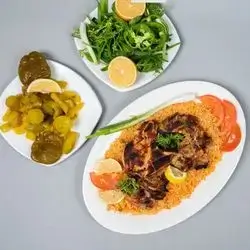 Chicken with Rice and Broth