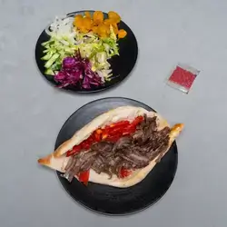 ساندویچی گەسی گۆشت