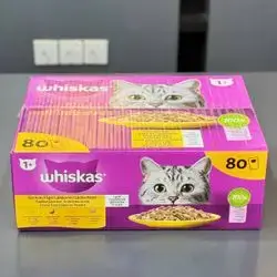 Whiskas Mix Adult 80Pcs
