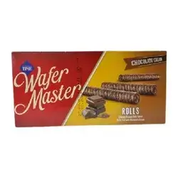 Wafer Master Chocolate Cream Rolls 65g