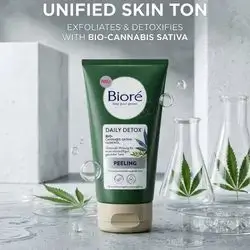 Bioré Daily Detox Bio-Cannabis-Sativa-Samenöl Peeling