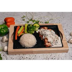 Chicken Slices With Mushroom