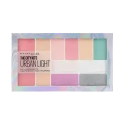 The City Kits Urban Light Eye + Cheek Palette 12gr _ MAYBELLINE NEW YORK
