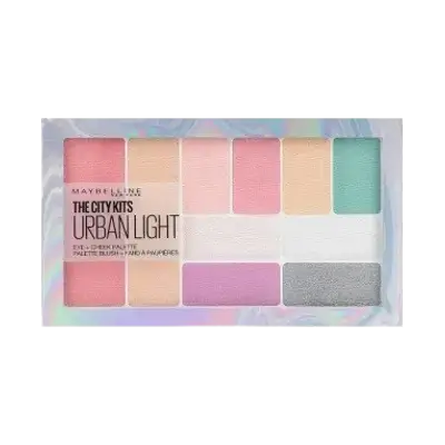 The City Kits Urban Light Eye + Cheek Palette 12gr _ MAYBELLINE NEW YORK
