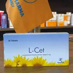 l-cet levocetirizine 5mg 20tablets 
