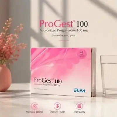 ProGest 100 (Micronized Progesterone 100 mg) 30 Soft Capsules