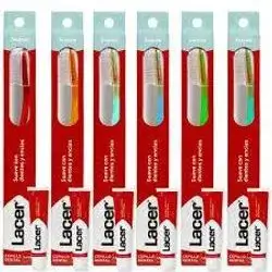 LACER medium toothbrush (protects teeth and gums)