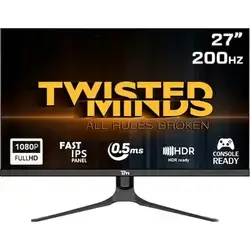 Twisted Mind 27" FHD 200Hz 0.5ms IPS Gaming Monitor