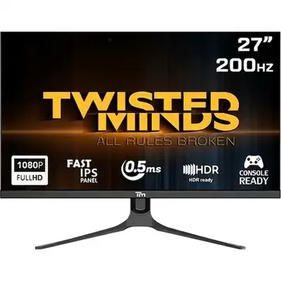 Twisted Mind 27" FHD 200Hz 0.5ms IPS Gaming Monitor