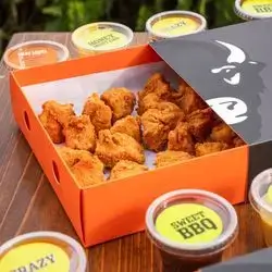 Boneless 40 Pieces Served With 4 Sauces