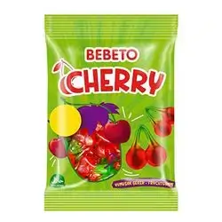 Bebeto Cherry Flavour Jelly 80 Gm