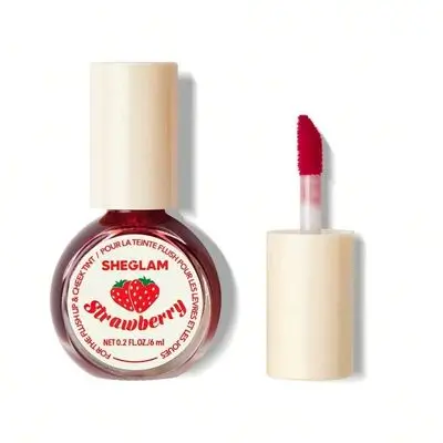 SG SHEGLAM For The Flush Lip & Cheek Tint- Strawberry