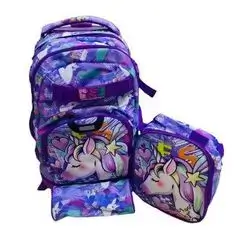 Jasminestar School Bag Tyer With Pencil Case And Lunch Box