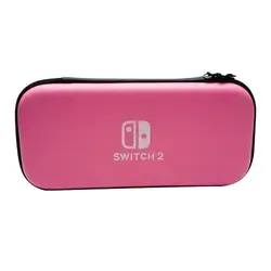 Premium Protective Carrying Case for Nintendo Switch 2 – Soft Pink (2nd Edition)