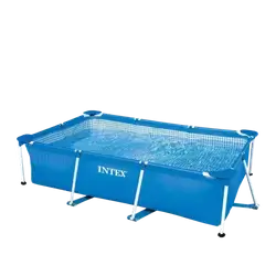 Intex Small Frame Rectangular Pool ( 8.5Ft X 5.2Ft X 2.1Ft )