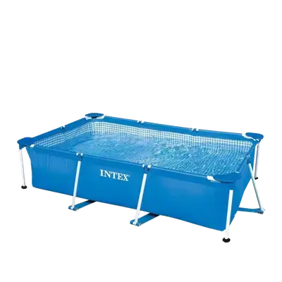 Intex Small Frame Rectangular Pool ( 8.5Ft X 5.2Ft X 2.1Ft )