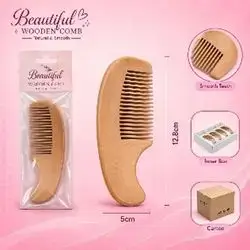 Wooden Comb 13 cm