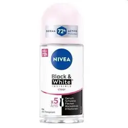 nivea black & white clear 72h 50ml